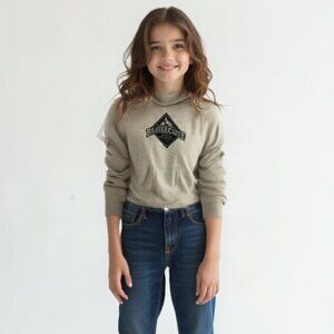 ❤️ BEAVER CANOE youth Cream Hoodie L